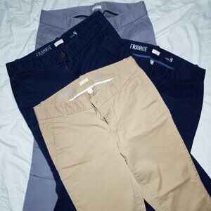 4 pairs J Crew Frankie 8